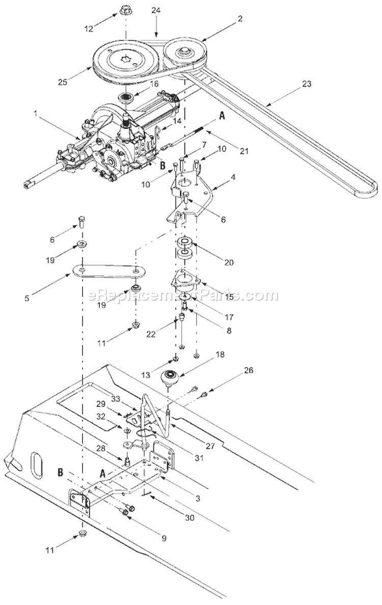 Page C Diagram and Parts List for 13AD683G713 2004 Yard Man Lawn Tractor